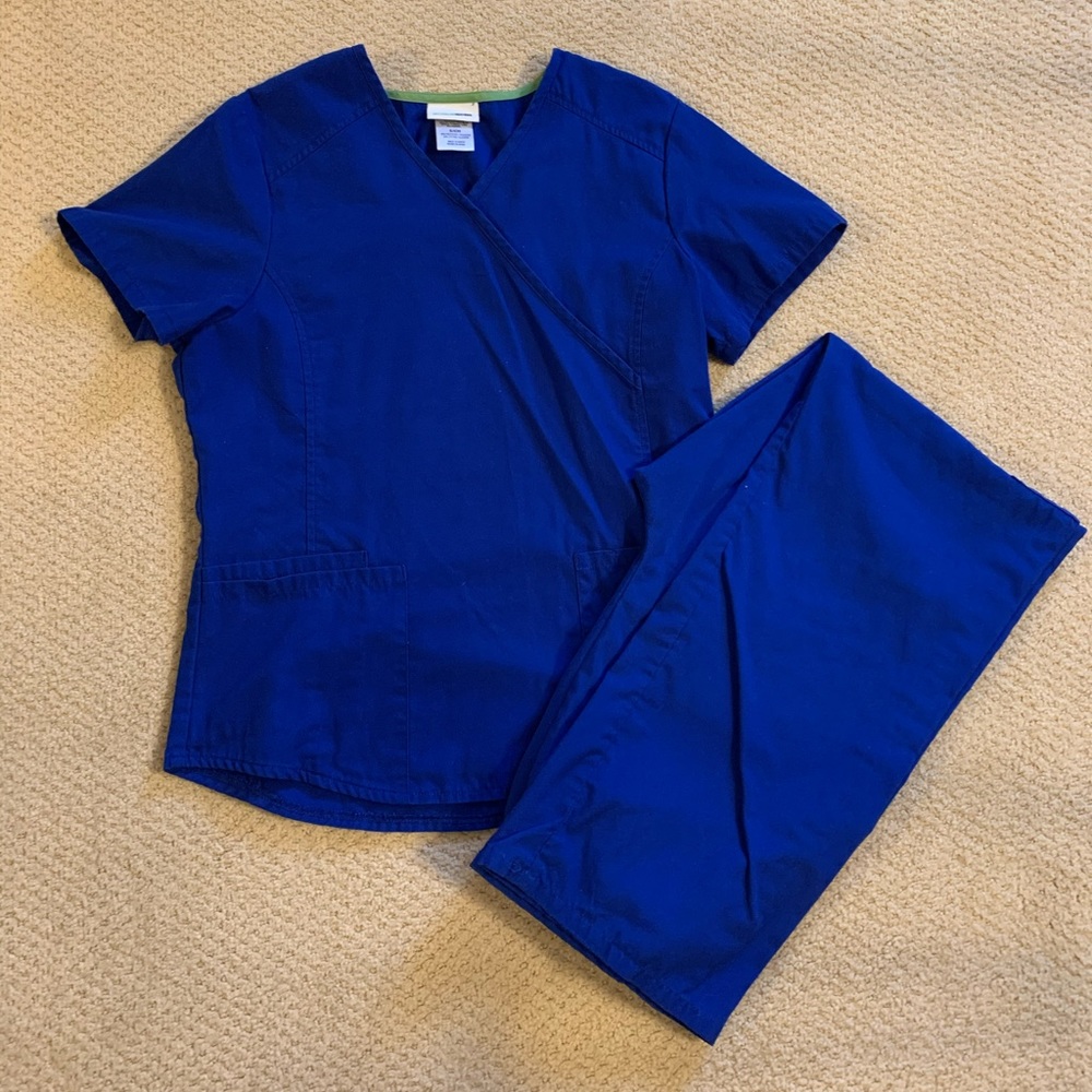 Electric Blue Scrubstar Scrub SET